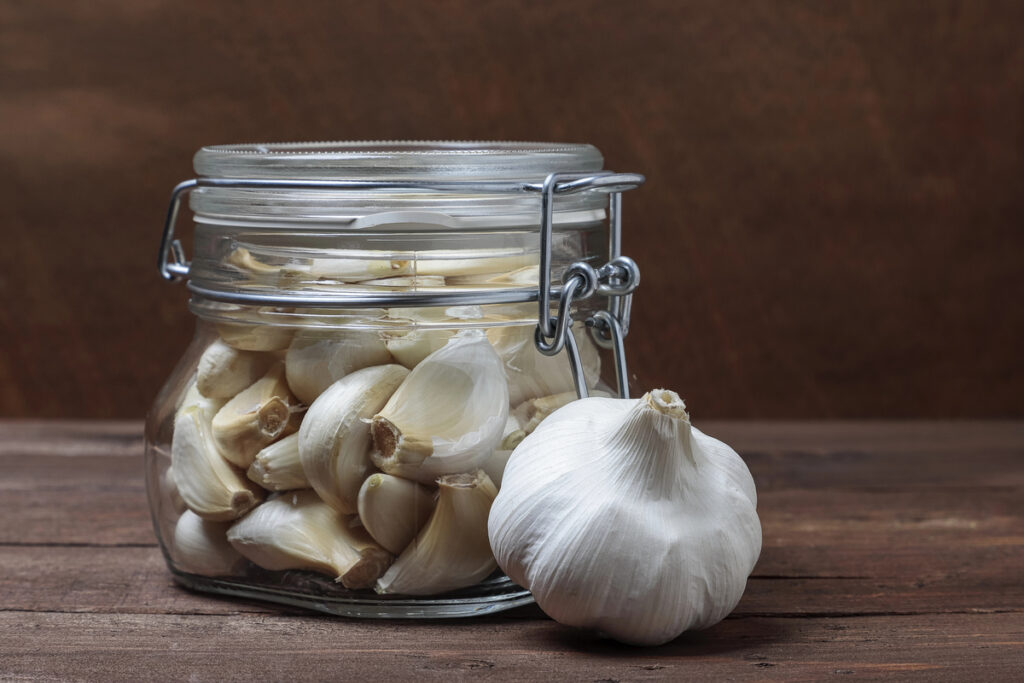 Garlic Peeling Hack with a Jar