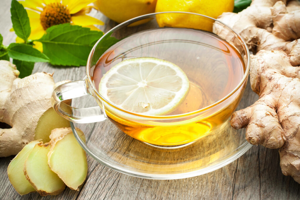 Ginger Lemon Tea