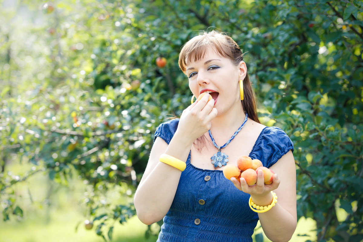 Girl in Garden