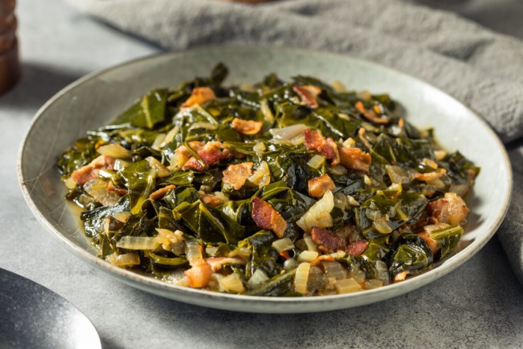 Homemade Southern Sauteed Collard Greens 