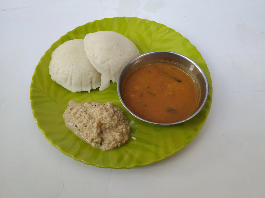 Idli and Sambar