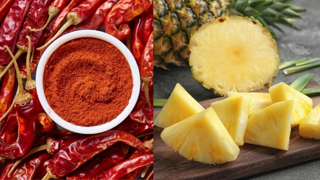 Pineapple and Chili Powder