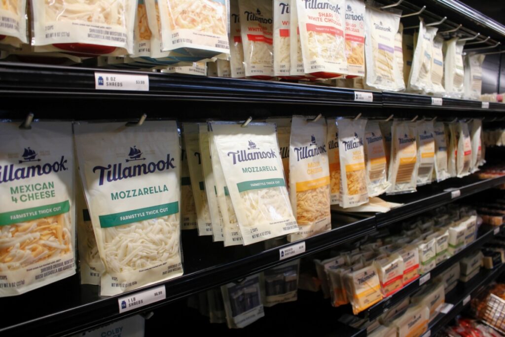 Tillamook shredded cheese products