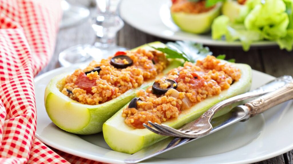 Vegan Stuffed Squash