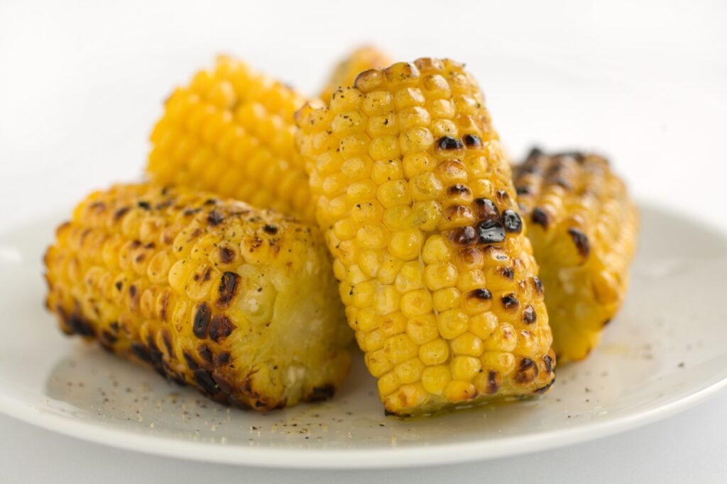 Yellow Sweet Corn Char Grilled