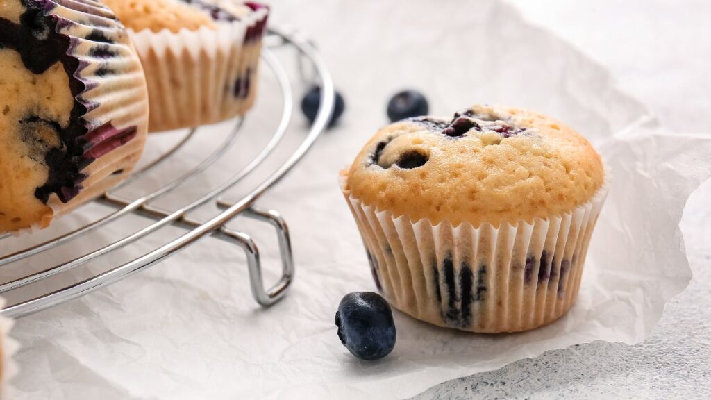 blueberry muffins