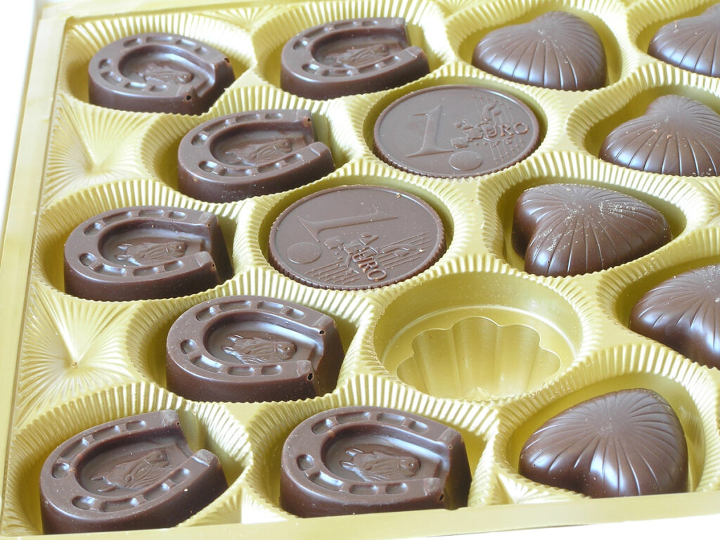 chocolate ice cube molds