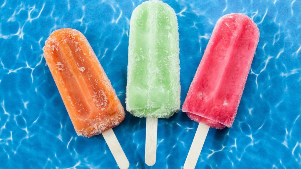 frozen popsicles