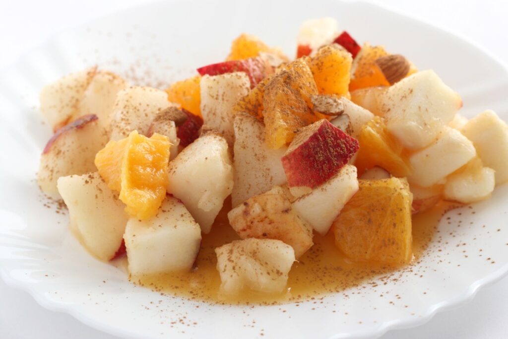 fruit salad cinnamon