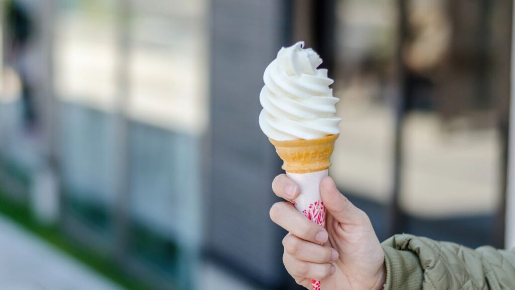 soft serve ice cream