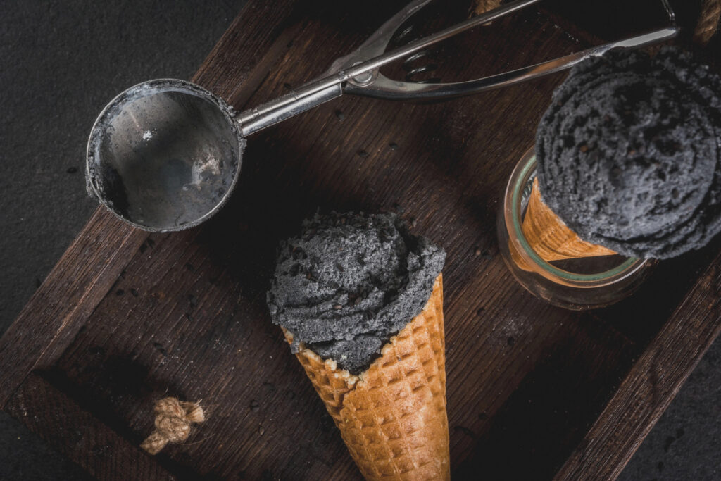 Charcoal Ice Cream