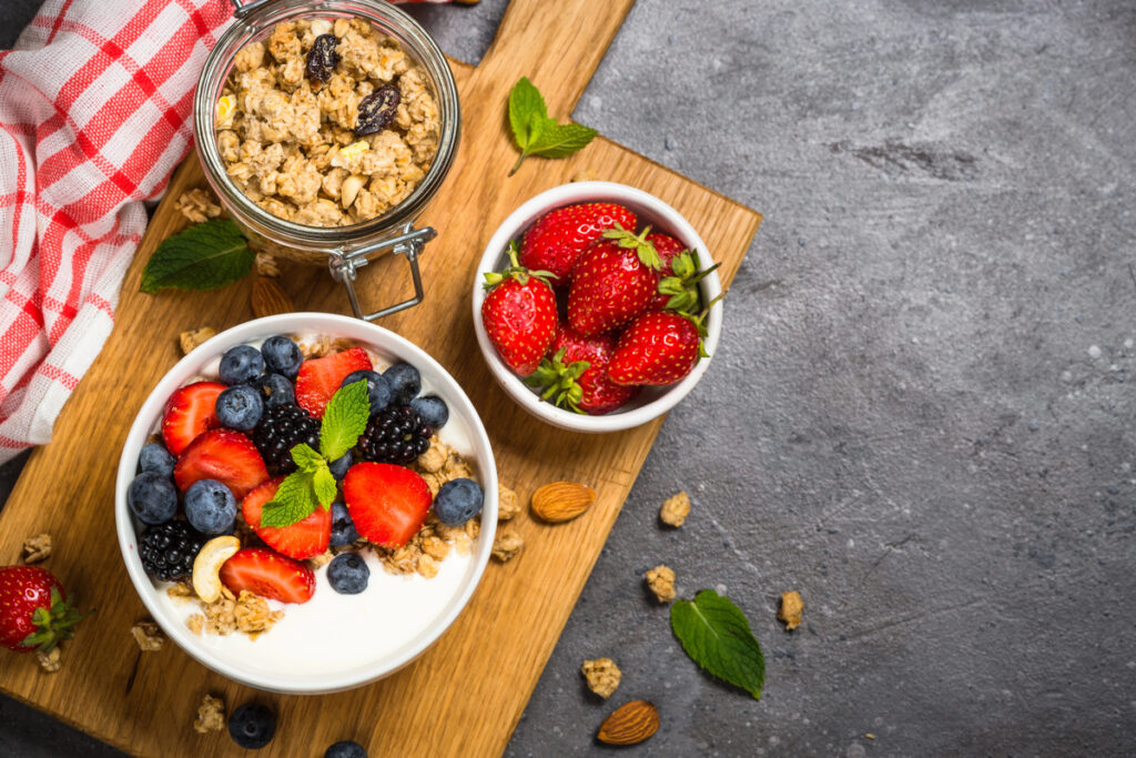 Greek Yogurt with Berries