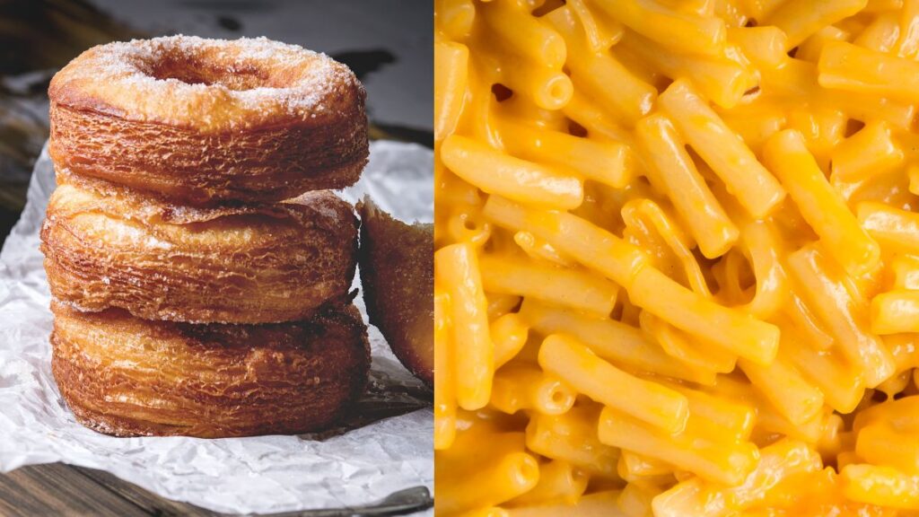 Mac & Cheese Doughnuts