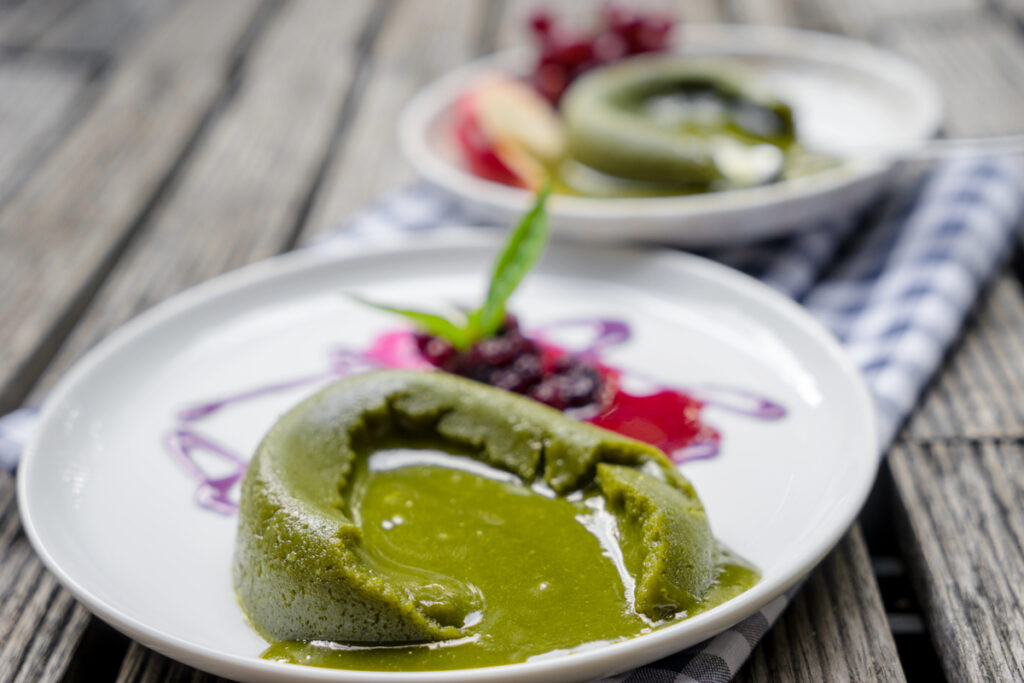 Matcha Lava Cakes