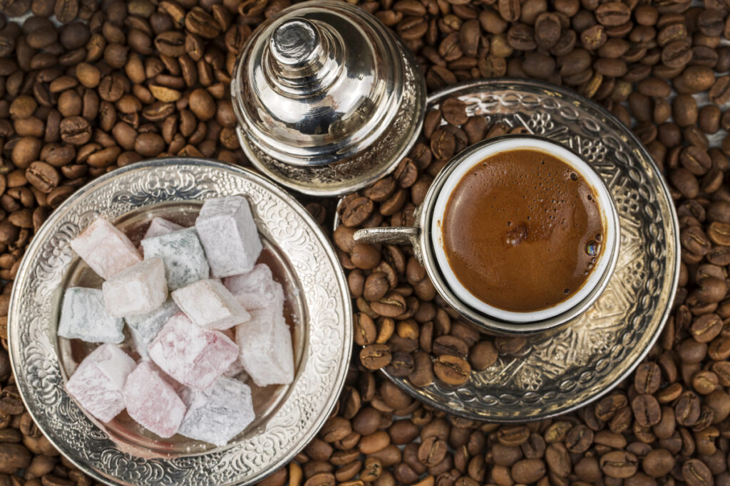 Serving Coffee with Salt in Turkey