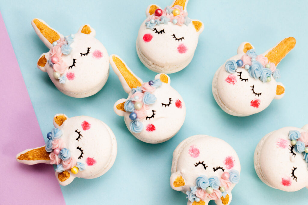 Unicorn Macarons