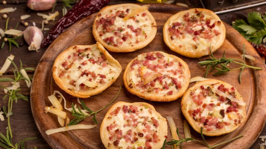 mini pizzas