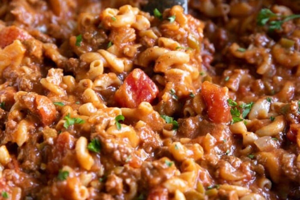 Mouthwatering American Goulash